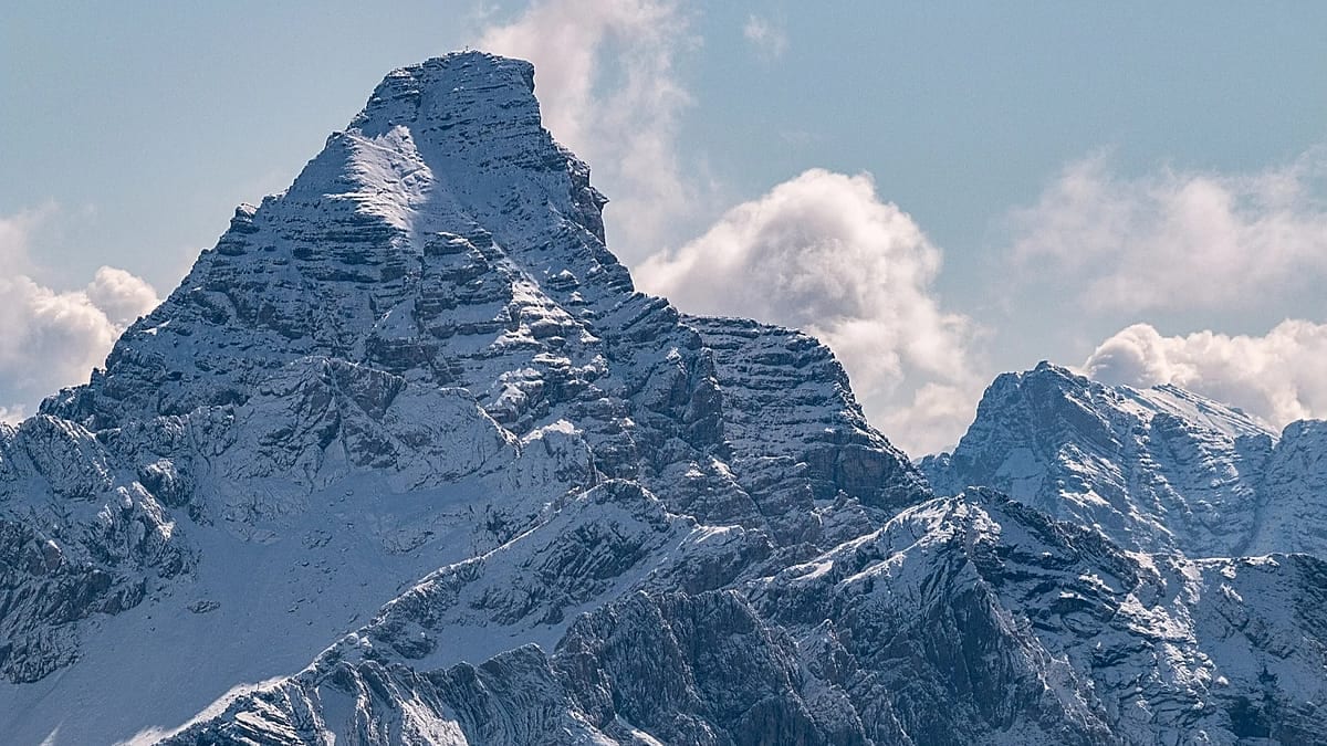 Hochvogel se může zlomit: 400 000 m3 horniny