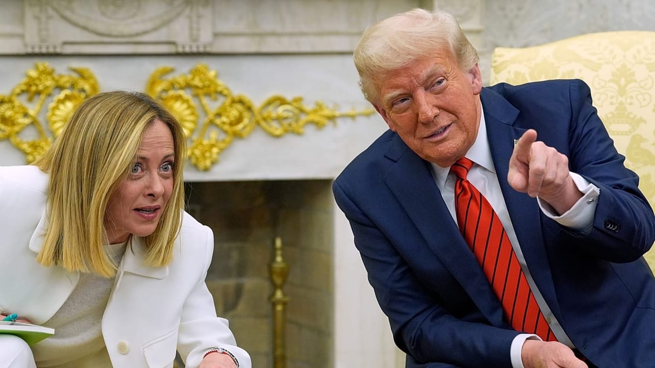 Trump verspottet Meloni? Höchste Unsicherheit