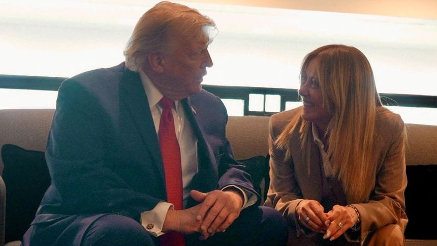 Trump ha mentito, Meloni non l'ha mai implorato