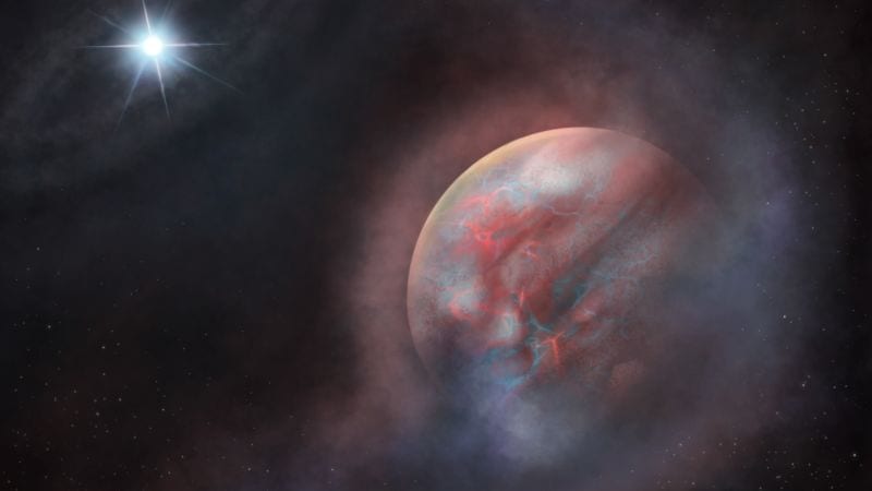 Un pianeta nato da una stella morta?